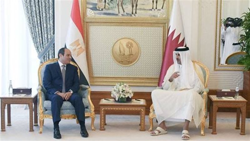 الرئيس السيسي ووزير