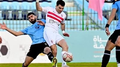 ناصر منسي يقود تشكيل الزمالك أمام غزل المحلة بالدوري الممتاز