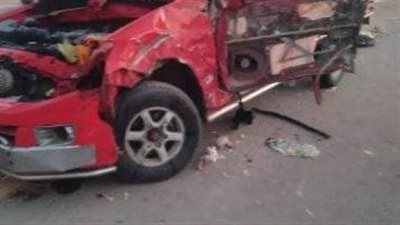 بالأسماء.. حادث تصادم سيارتين يصيب 6 مواطنين بالإسماعيلية