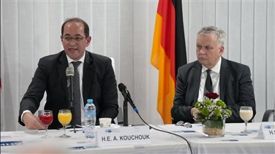 وزير المالية يجتمع مع ممثلي الأعمال بالغرفة الألمانية العربية للصناعة بالقاهرة