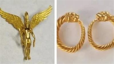 اكتشاف مبنى قديم يحتوي على تحف ومنحوتات ذهبية باليونان