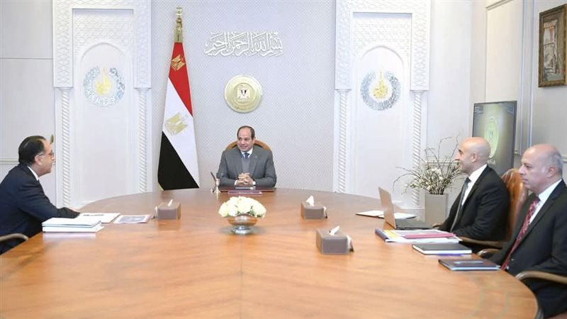 اجتماع السيسي بالوزراء