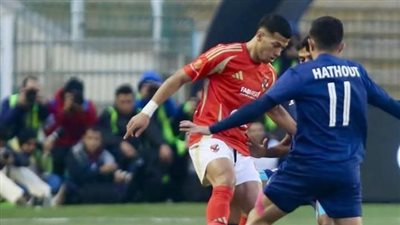الأهلي يتعادل أمام إنبي في الشوط الأول من دوري نايل