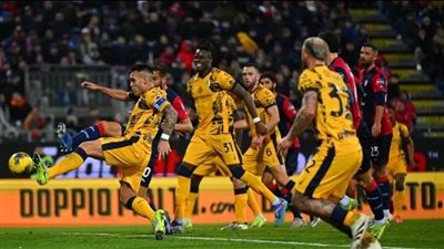 إنتر ميلان يعتلي صدارة الدوري الإيطالي بفوز مستحق على كالياري