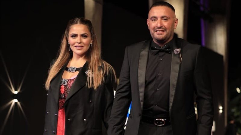 أحمد السقا وزوجته