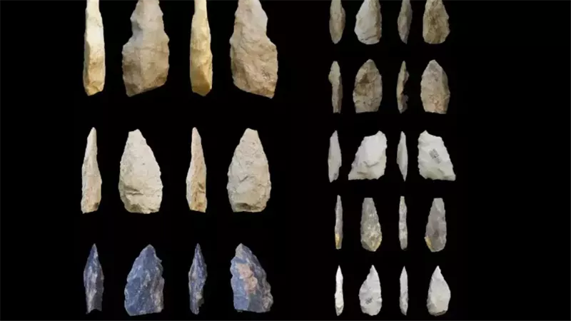 أدوات حجرية