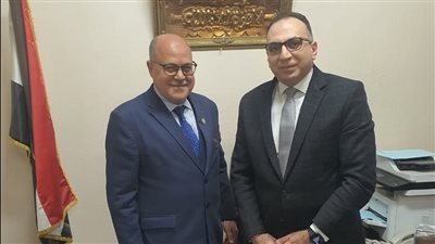 المستشار ثروت محمد يهنئ المستشار أسامة توفيق لتوليه منصب نائب رئيس مجلس الدوله بالشرقية