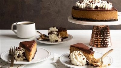 تشيز كيك القهوة.. حلى لذيذ بنكهة غنية لتنشيط حواسك