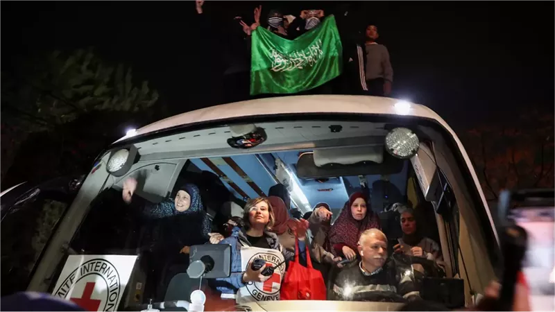 الأسرى المفرج عنهم