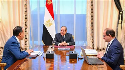 السيسي يستعرض مؤشرات الأداء المالى للدولة ومستهدفات موازنة 2025-2026