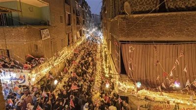 إفطار المطرية.. أكبر مائدة رمضانية في مصر تستعد للانطلاق في عامها الـ11