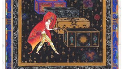 بعيون التشكيليين.. لوحات فنية خالدة لسحر الشرق بألف ليلة وليلة