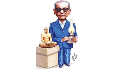 أبرزهم نجيب محفوظ.. افتتاح معرض كاريكاتير للأدباء الحائزين على جائزة نوبل