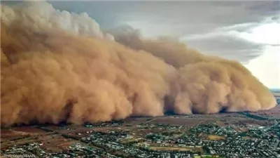 الارصاد تحذر من عاصفة ترابية غدا الأربعاء في مناطق متفرقة من مصر