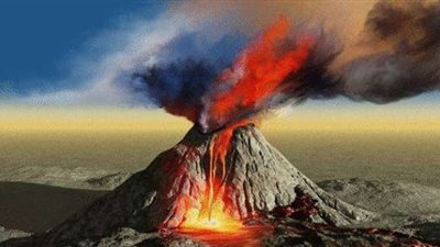 سرير دليل على شجاعة أسرة لمواجهه «بركان فيزوف» في بومبي