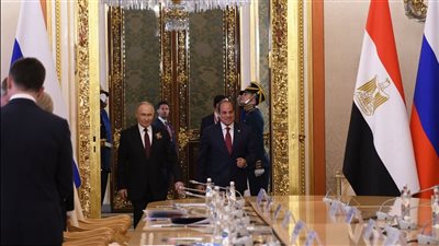 «بـ موسكو»..السيسى يعرض جهود مصر لوقف إطلاق النار في غزة أمام بوتين