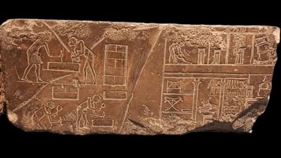 بالمطرقة.. قطعة أثرية توضح كيف قطع المصريون القدماء الأحجار بمتحف ملوي