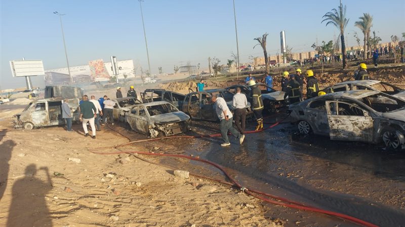 حريق الواحات 