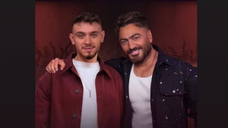 تامر حسني والشامي