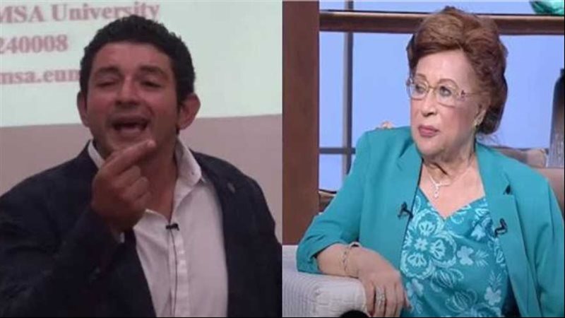 نوال الدجوي وحفيدها