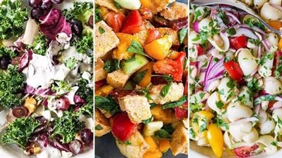 8 وصفات سلطات صيفية فريش وخفيفة.. مثالية للمصايف والأجواء الحارة
