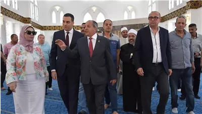 منارة جديدة في حي الشرق.. بورسعيد تحتفل بافتتاح مسجد «الرحمن» بحضور المحافظ
