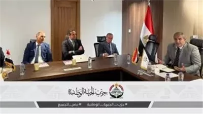 اجتماع موسع لأمانة الرياضة بحزب الجبهة لوضع خطة شاملة لتطوير المنظومة الرياضية