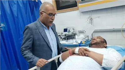 «نقابة البترول» تتابع الحالة الصحية لمصابي حادث البارجة البحرية بخليج السويس