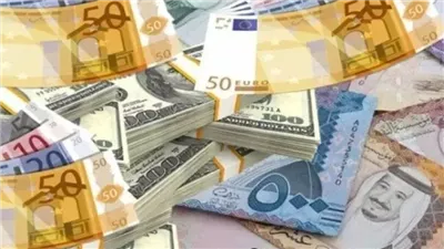 تراجع نسبي بأسعار العملات الأجنبية أمام الجنيه اليوم الاثنين