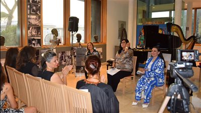 «الأدب والموسيقى والفن في ليلة واحدة».. أمسية مصرية فنية وثقافية تبهر الحضور