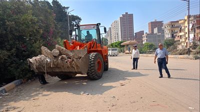 حملات نظافة وتموين بكفر الشيخ.. ورفع 2025 طن قمامة خلال 24 ساعة