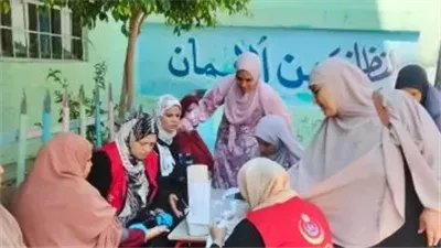  «الصحة» تنتشر بمحيط لجان الشرقية لتأمين الناخبين ضمن مبادرة «100 يوم صحة»