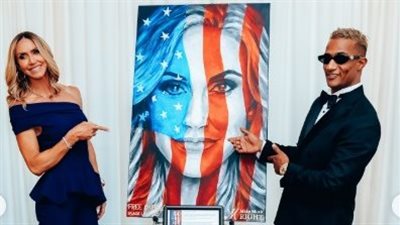 لارا ترامب تحتفي بمحمد رمضان وتثني على فن القارة الإفريقية