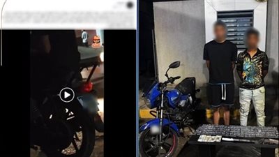 الداخلية تكشف تفاصيل ضبط شخصين يروجان مواد مخدرة عبر دراجة نارية بالجيزة