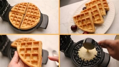 لانش بوكس صحي.. حضري «عجينة الوافلز الهشة» بخطوات سهلة 