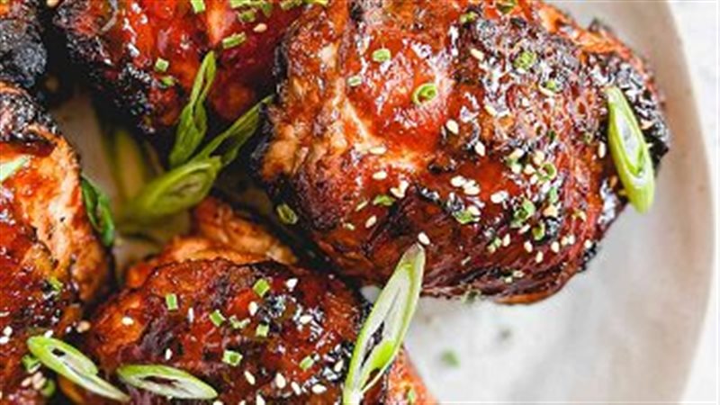 الدجاج بصوص الباربيكيو