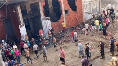 السيطرة على حريق 4 طوابق بمخزن غذائي بالقناطر الخيرية