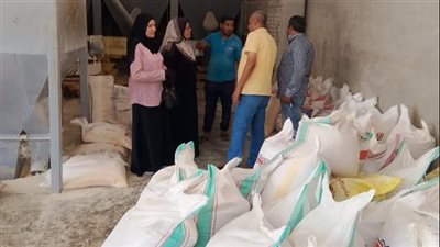 الزراعة تضبط 59 طن أعلاف فاسدة بـ3 محافظات