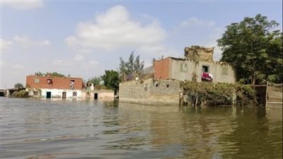 المنوفية.. منازل طرح النهر خالية دون سكان أو أثاث