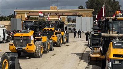 توقعات إسرائيلية بدخول معدات إضافية من مصر إلى غزة