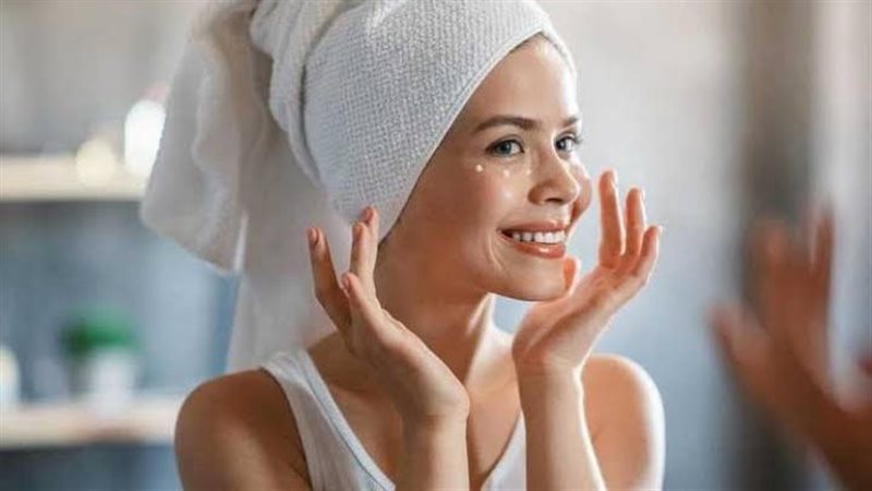 ترطيب البشرة 