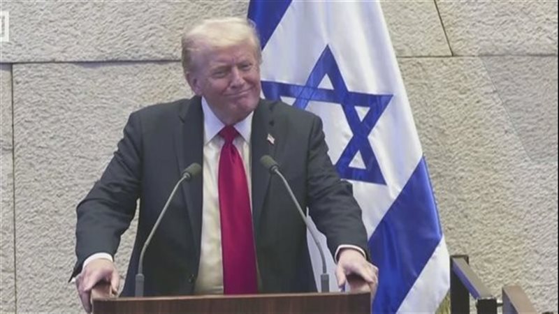 ترامب أمام الكنيست
