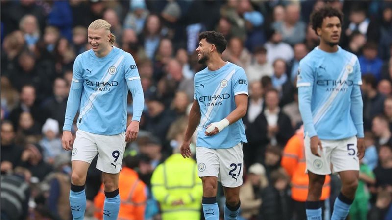 مباراة مانشستر سيتي