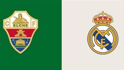 موعد مباراة ريال مدريد وإلتشيه والقنوات الناقلة