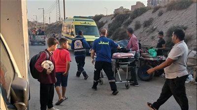 مصرع شخصين في حادث دهس تحت عجلات القطار بالمنيا