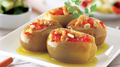 طريقة تحضير المكدوس الفلسطيني اللذيذ بخطوات سهلة وبسيطة