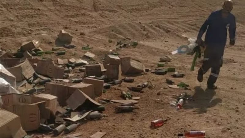  الحادث بطريق شرم