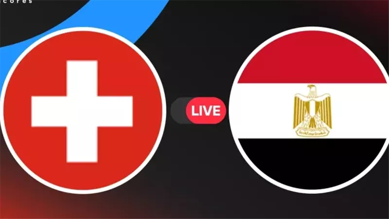 مباراة مصر ضد سويسرا