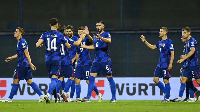 مباراة كرواتيا والجبل