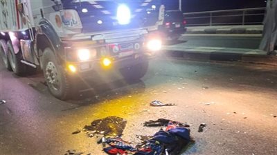 حادث تصادم مروع أعلى كوبري الواسطي يصيب 5 أشخاص